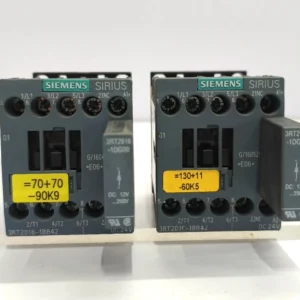 SIEMENS SIRIUS 3RT2016-1BB42 POWER CONTACTOR LOT OF 2X