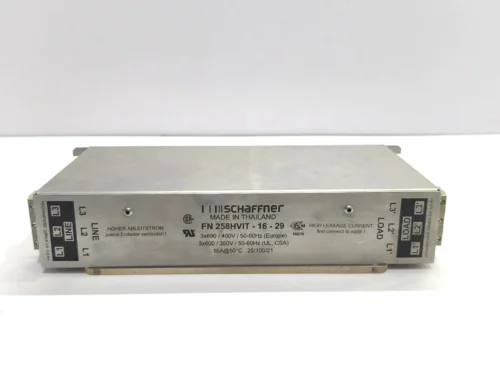 SCHAFFNER FN 258HVIT-16-29 THREE PHASE FILTER