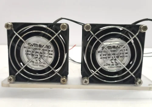 SYMBANG A8038V2HBLM-B FAN LOT OF 2X