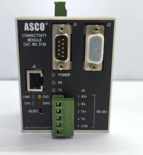 ASCO CAT.NO. 5150 CONNECTIVITY MODULE 629732-001 REV E