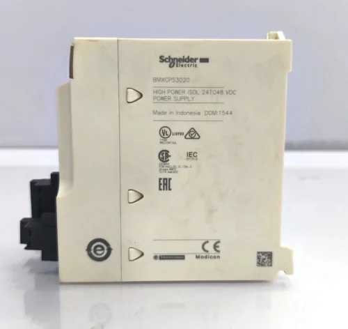 SCHNEIDER ELECTRIC BMXCPS3020 HIGH POWER ISOL 24 TO 48 VDC POWER SUPPLY - Image 3