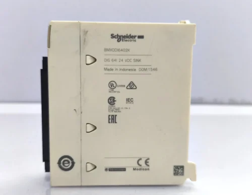 SCHNEIDER ELECTRIC BMXDDI6402K DIG 64I 24VDC SINK PLC MODULE - Image 5