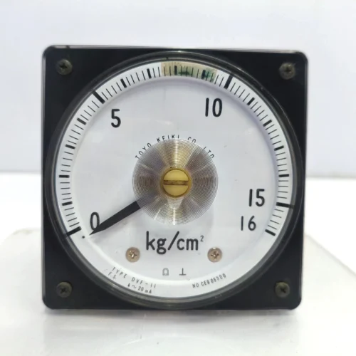 TOYO KEIKI DVF-11 PRESSURE INDICATOR KG/CM2 0 TO 16