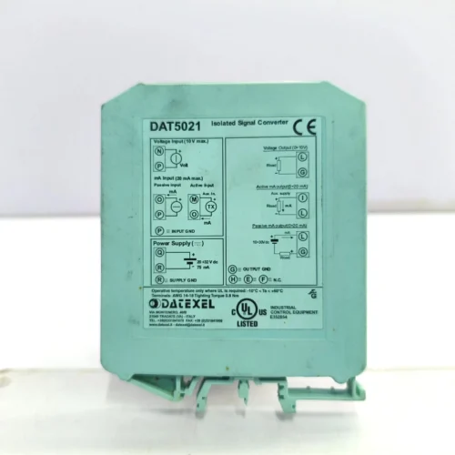 DATEXEL DAT5021 ISOLATED SIGNAL CONVERTER - Image 3