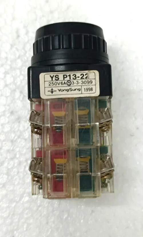 YONGSUNG ELECTRIC YS P13-22 250V 6A CAP COLOR BLACK - Image 4