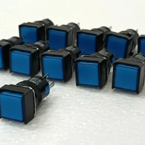 CDOE HB16-A SQUAR PUSH BUTTON BLUE 11X LOT