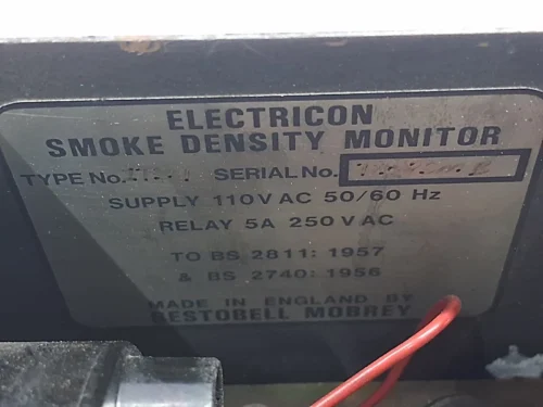 BESTOBELL MOBREY | I1509 | ELECTRICON SMOKE DENSITY MONITOR - Image 7
