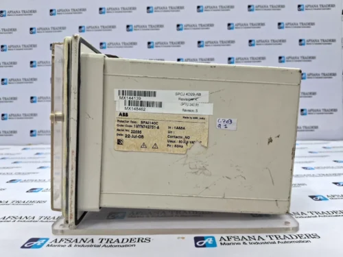 ABB | SPAJ140C | 1MYN742751-A | OVERCURRENT AND EARTH-FAULT RELAY - Image 4