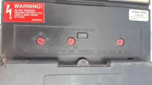 CUTLER HAMMER TRI-PAC 400A 600VAC 3 POLE BREAKER 5685D80G02 - Image 5