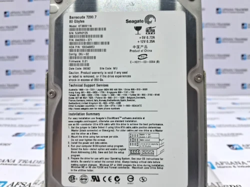 SEAGATE | ST380011A | 9W2003-371 | BARRACUDA 72000.7 80 GBYTES | HARD DISK DRIVE - Image 8