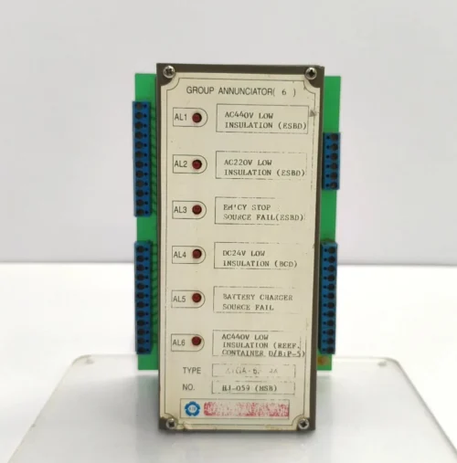 KT ELECTRIC KTGA-6P-4K GROUP ANNUNCIATOR (6)