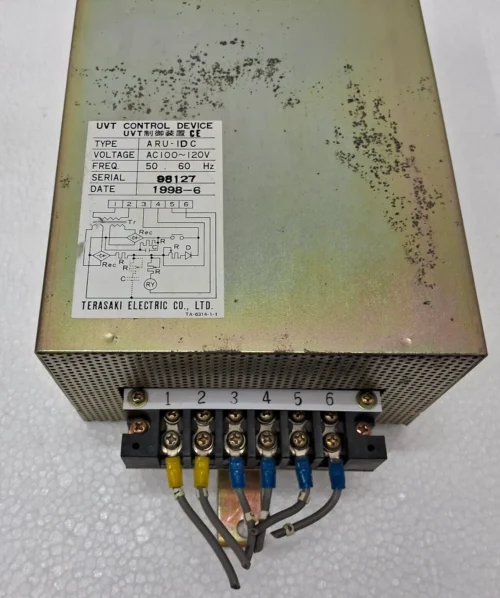 TERASAKI AH-40C 4000A AIR CIRCUIT BREAKER AC 550V 100KA 3 POLES WITH UVT - Image 22