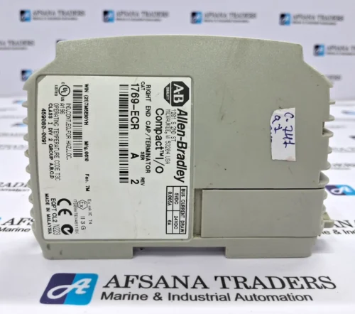 ALLEN BRADLEY | 1769-ECR | COMPACTTMI/O | RIGHT END CAP/TERMINATOR