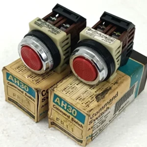 FUJI ELECTRIC AH30 FR11 250V 6A COMMAND SWITCH 2X LOT