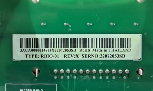 ABB RBCU E-CLIPSE BYPASS CONTROL UNIT E316774 RBIO-01 REV.K - Image 11