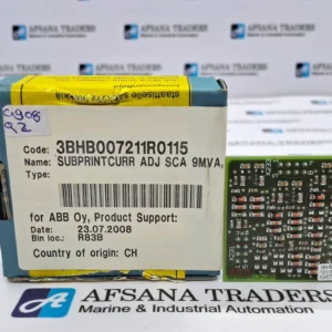 ABB XV C768 AE115 PRINTED CIRCUIT BOARD 3BHB007211R0115