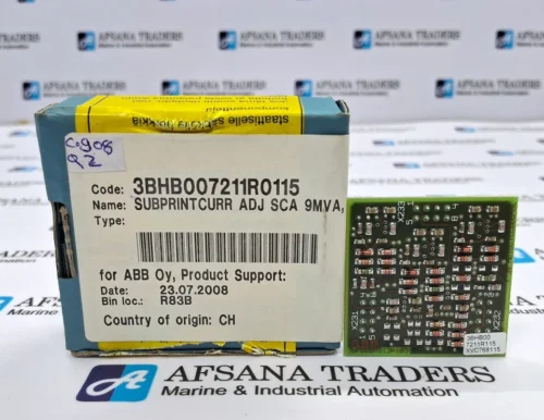ABB XV C768 AE115 PRINTED CIRCUIT BOARD 3BHB007211R0115