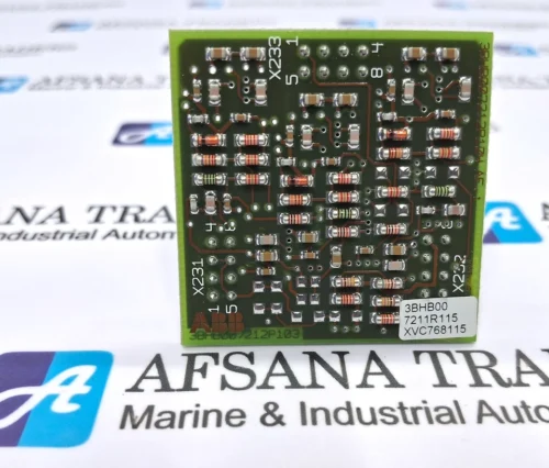 ABB XV C768 AE115 PRINTED CIRCUIT BOARD 3BHB007211R0115 - Image 7