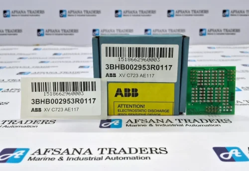 ABB XV C723 AE117 PRINTED CIRCUIT BOARD 3BHB002953R0117