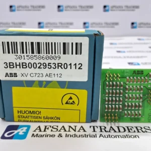 ABB XV C723 AE112 PRINTED CIRCUIT BOARD 3BHB002953R0112