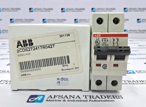 ABB S 202 U CIRCUIT BREAKER K 10 A 2POLE - Image 2