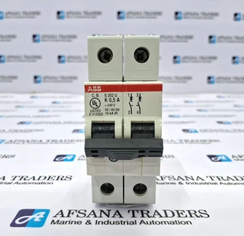 ABB S 202 U CIRCUIT BREAKER K 0.5A 2POLE - Image 4