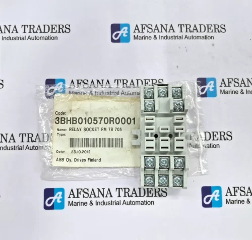 ABB RM 78 705 RELAY SOCKET 3BHB010570R0001