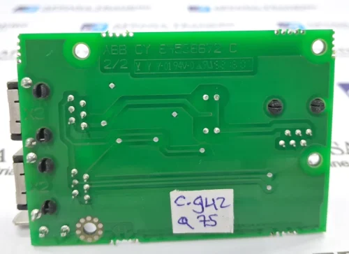 ABB ADPI-01 PRINTED CIRCUIT BOARD 64536672 C - Image 8
