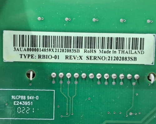 ABB RBCU REV.F E-CLIPSE BYPASS CONTROL UNIT E316774 RBIO-01 REV.X - Image 9