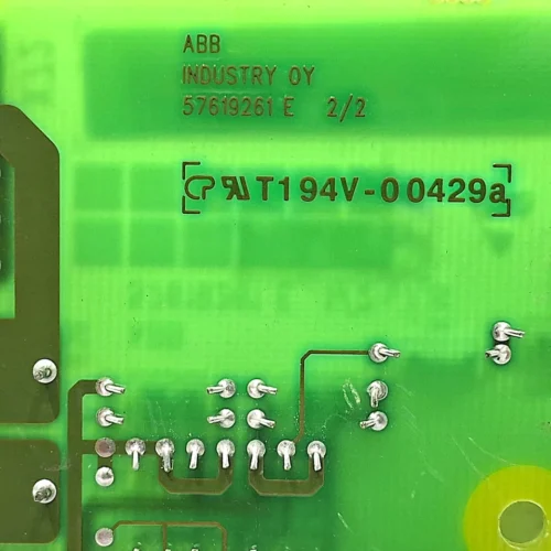 ABB NINP-21C PRINTED CIRCUIT BOARD 57619261 E 1/2 - Image 8