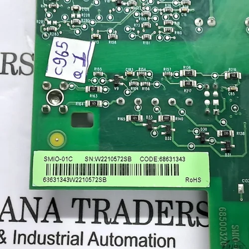 ABB SMIO-01C INVERTER CONTROL BOARD 68500320 G - Image 9