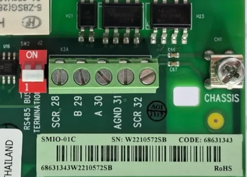 ABB SMIO-01C INVERTER CONTROL BOARD 68500320 G - Image 7