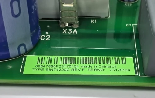 ABB SINT4220C PRINTED CIRCUIT BOARD REV.F 3AFE6856629E - Image 10