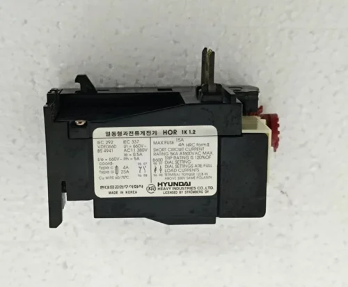 HYUNDAI THERMAL OVERLOAD RELAY HOR 1K 1.2 - Image 5