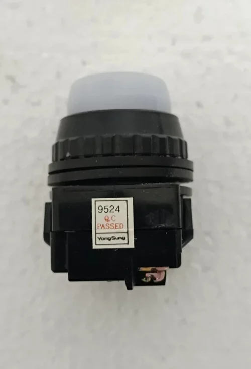 YONGSUNG ELECTRIC YSPL3-06A PILOT LAMP ROUND INDICATOR LIGHT CAP COLOR WHITE 10X - Image 5
