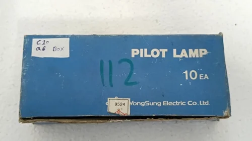 YONGSUNG ELECTRIC YSPL3-06A PILOT LAMP ROUND INDICATOR LIGHT CAP COLOR WHITE 10X - Image 2