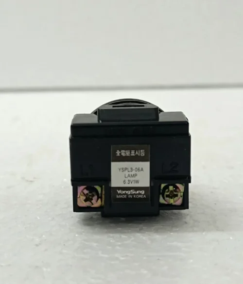 YONGSUNG ELECTRIC YSPL3-06A PILOT LAMP ROUND INDICATOR LIGHT CAP COLOR YELLO 10X - Image 13