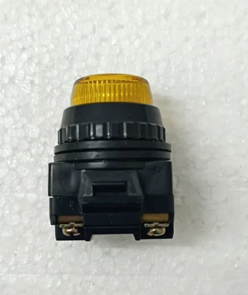 YONGSUNG ELECTRIC YSPL3-06A PILOT LAMP ROUND INDICATOR LIGHT CAP COLOR YELLO 10X - Image 10