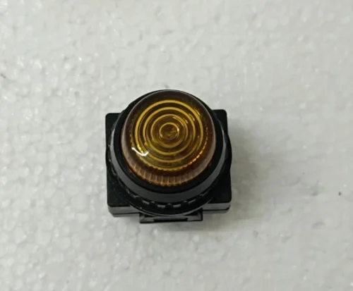 YONGSUNG ELECTRIC YSPL3-06A PILOT LAMP ROUND INDICATOR LIGHT CAP COLOR YELLO 10X - Image 8