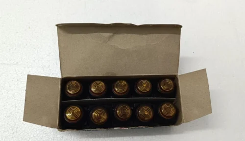 YONGSUNG ELECTRIC YSPL3-06A PILOT LAMP ROUND INDICATOR LIGHT CAP COLOR YELLO 10X - Image 7