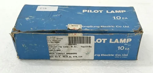 8X LOT YONGSUNG ELECTRIC YSPL3-06A VOLTAGE 6.3V1W CAP COLOR GREEN - Image 2