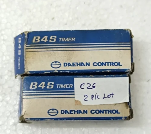 DAEHAN B4S-4 TIMER 0 TO 30 SEC LOT OF 2X - Image 4