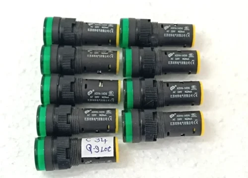 JIANGSU SHUANGKE ELECTRIC AD56-16DS LED INDICATOR AC 220V LOT OF 9X - Image 4