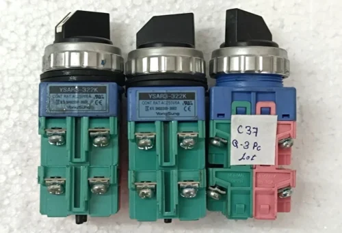 YONGSUNG YSAR3-322K ROTARY (CAM) SWITCH LOT OF 3X