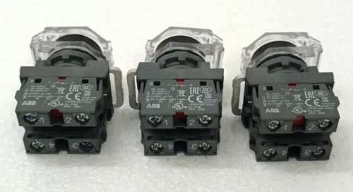 ABB MP1-42R-11 MCB-01 PUSH BUTTON GREEN 3X LOT - Image 5