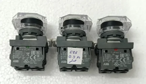 ABB MP1-42R-11 MCB-01 PUSH BUTTON GREEN 3X LOT - Image 4