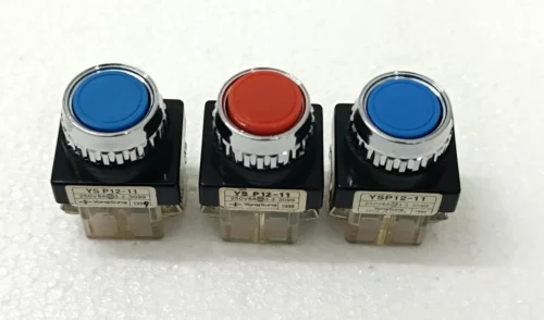 YONGSUNG ELECTRIC YS P12-11 250V 6A PUSH BUTTON 3X LOT - Image 2