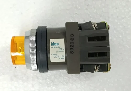IDEC IZUMI CORP BS-001 24V LAMP 30V 1W PUSH BUTTON ORANGE - Image 2