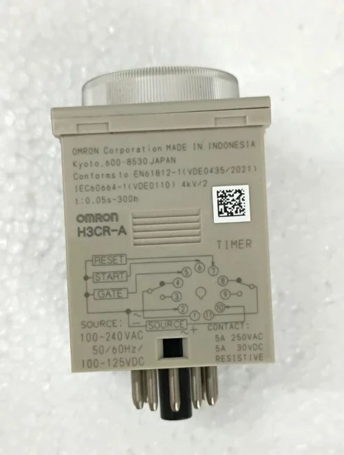 OMRON H3CR-A 0 TO 1.2 SEC TIMER 100-240 VAC 50/60Hz - Image 3