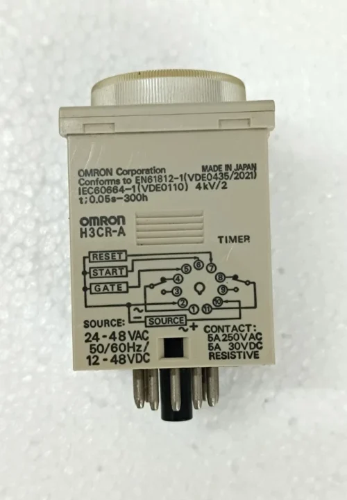 OMRON H3CR-A 0 TO 1.2 SEC TIMER 24-48V 50/60Hz - Image 4